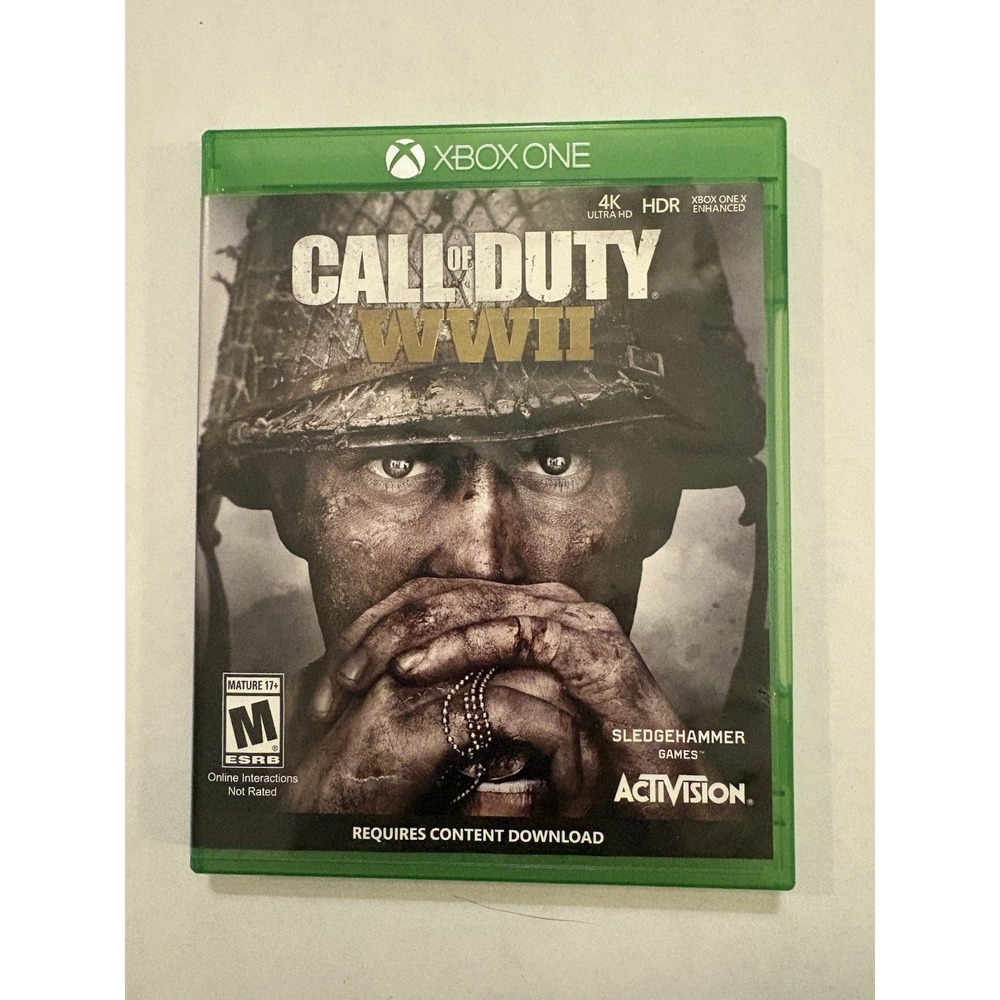 Call of Duty WWII Xbox One‎ Game Complete Tested Working